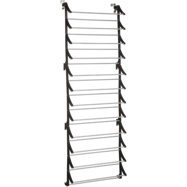 Schuhregal, Organizer an der Tür aufgehängt, 183 x 63 x 20 cm