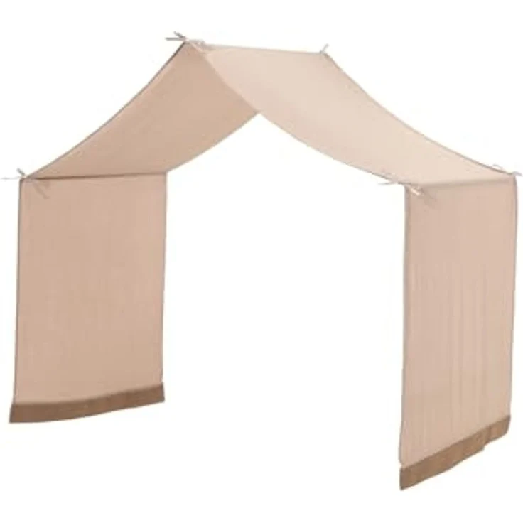 Hausbett >Buche Massiv< in Buche massiv weiß lackiert - 207,5x170x97,5 (BxHxT) – Bild 5