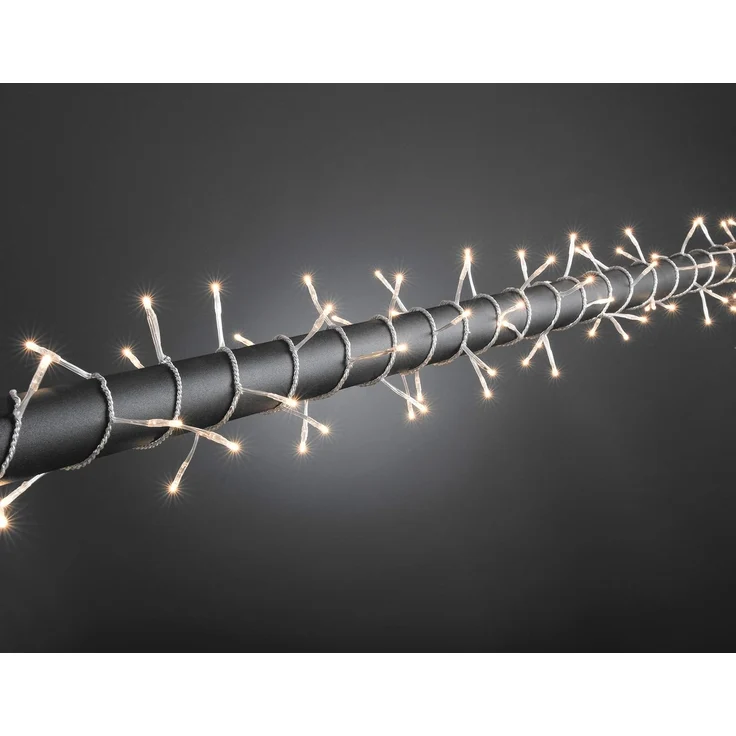 KONSTSMIDE LED-Lichterkette Weihnachtsdeko aussen, verschweißt, 80 klare Birnen – Bild 2