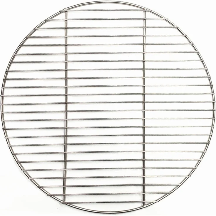 ABC Runder Grillrost aus Edelstahl, 45 cm, für Grill und Backofen – Bild 1