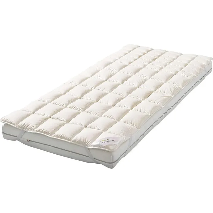 Traumschlaf Unterbett Matratzentopper Merino mit Zirbe|90x200 cm