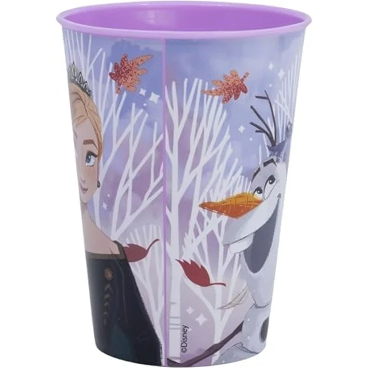 Storline Kinderbecher Disney Frozen 260 ml Trinkbecher für Kita & Frühstück, Plastik – Bild 2