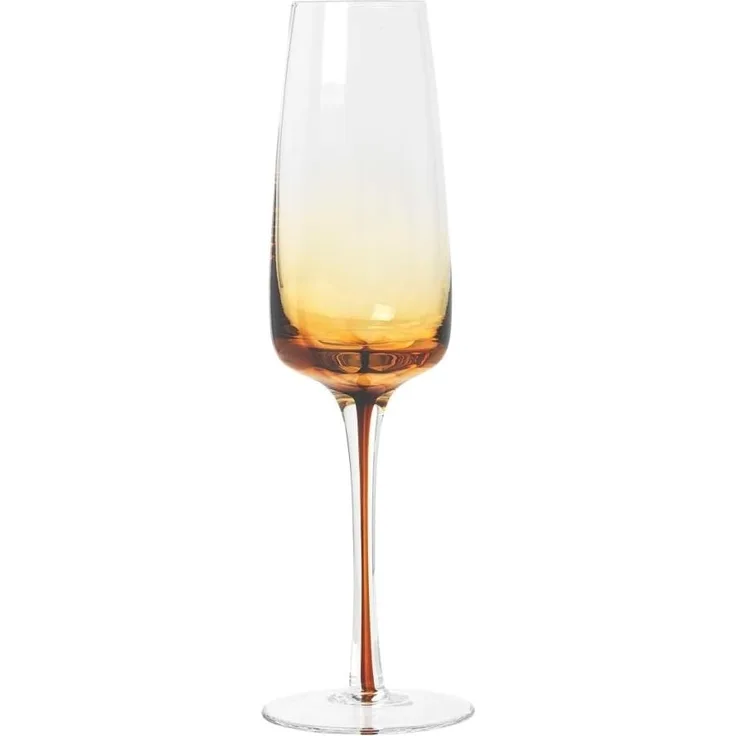 Broste Copenhagen AMBER Champagnerglas caramel 0,2 l