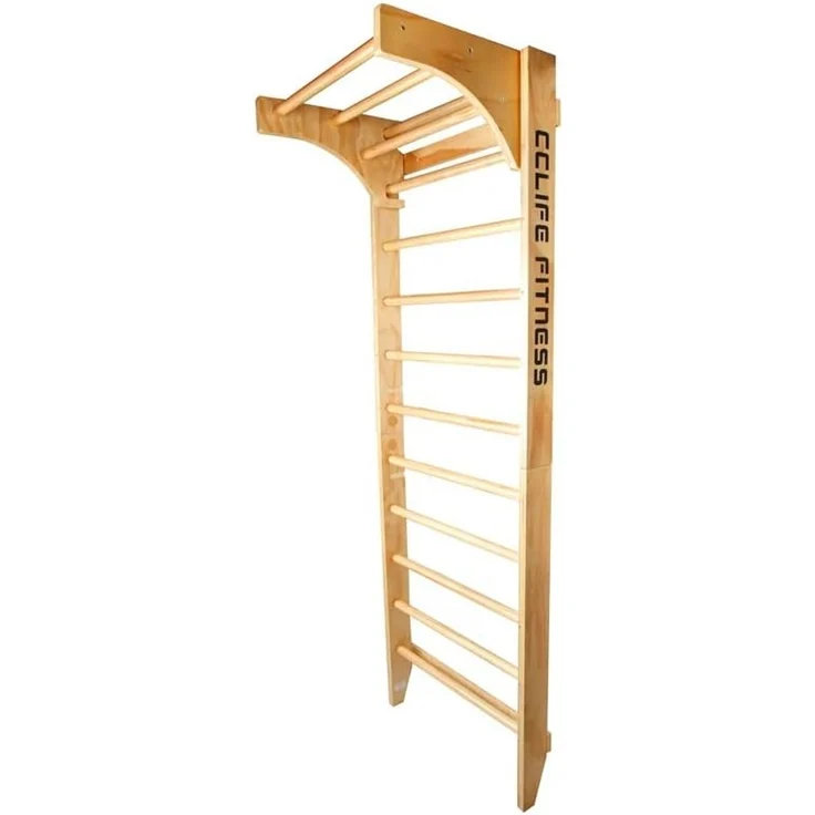 CCLIFE Kletter-Trainingsgerät Klettergerüst für kinder outdoor Sprossenwand Turnwand Holz – Bild 8