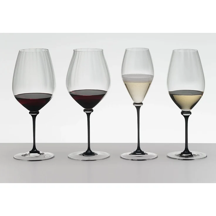 RIEDEL 4884/0D FATTO A MANO Performance Cabernet/Sauvignon - Schwarzer Stiel – Bild 5
