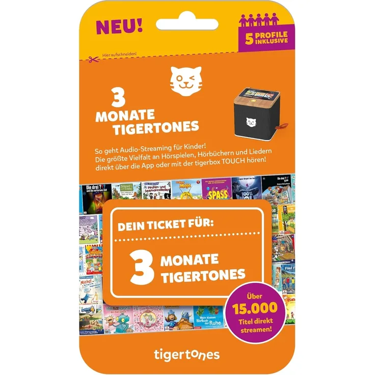 Tigertones - Ticket - 3 Monate