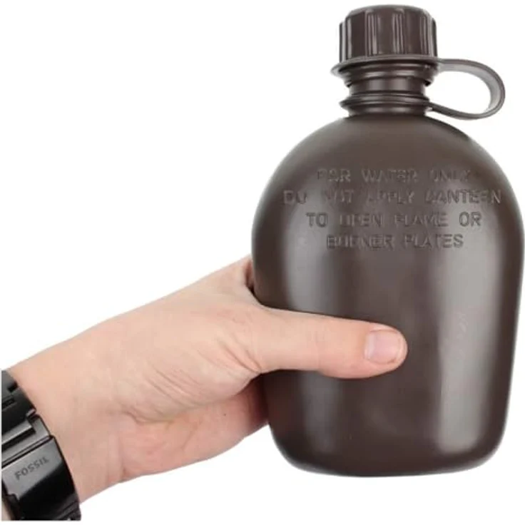 Mil-Tec Feldflasche US Feldflasche 1L mit Hülle – Bild 4