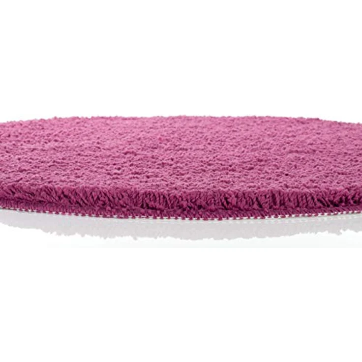 Brandsseller Badematte Ø 60 cm Badvorleger Badteppich Rund Beere – Bild 7