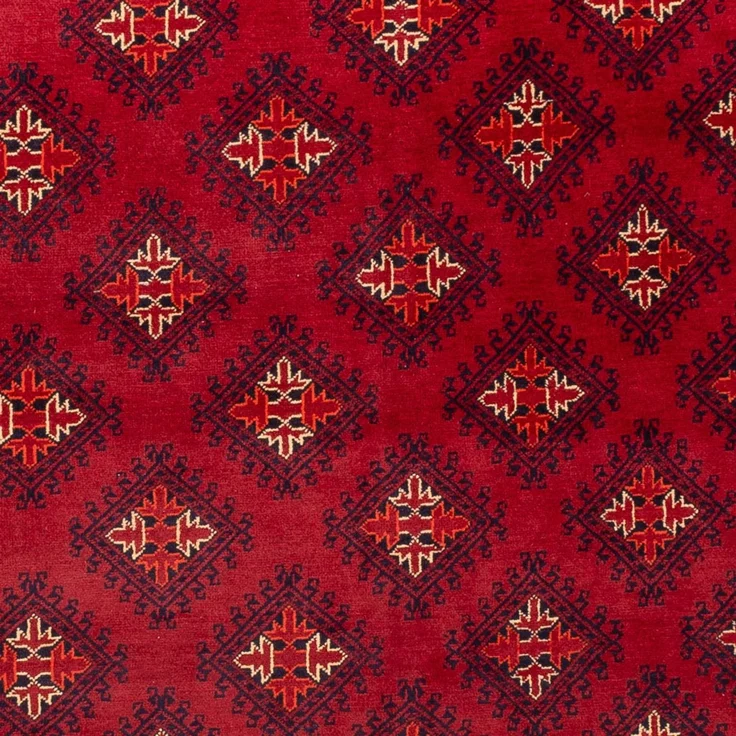 Afghan Teppich - Buchara - 288x192 cm - rot – Bild 2