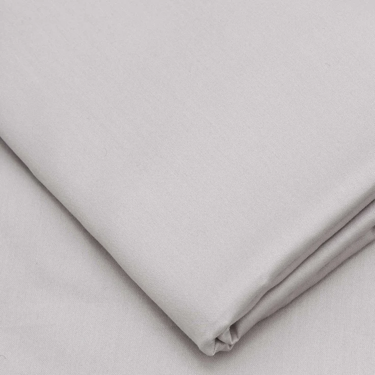 L'essentiel Maison 'De Light Grey' Satin-Spannbettlaken für Einzelbetten (DE), Hellgrau, 200+30 x 100 cm – Bild 3