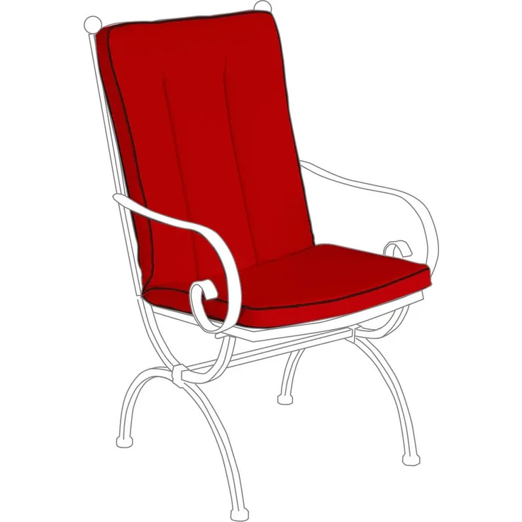 MBM Romeo Sitz-/Rückenkissen Elegance