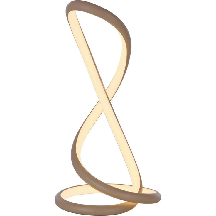 Paul Neuhaus LED Tischleuchte TWIST, LED fest integriert, Warmweiß, Schnurdimmer – Bild 3