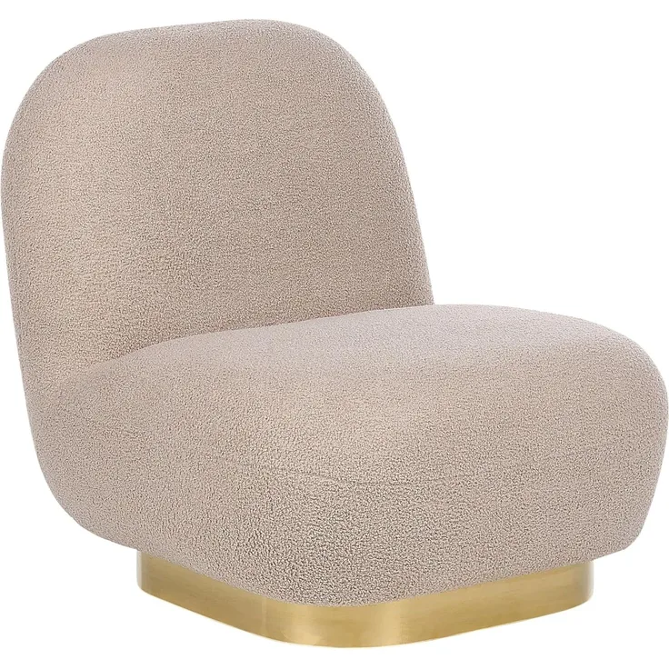 Sessel LOVIISA Bouclé Beige