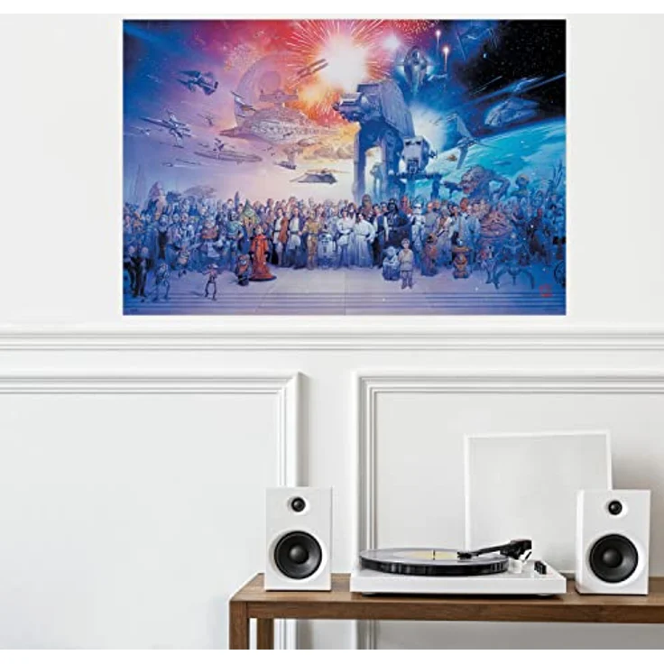 Grupo Erik Star Wars Legacy Figuren Poster, Kunstdruck 61 x 91,5 cm für Wohnzimmer oder Schlafzimmer, offizielles Geschenk – Bild 4