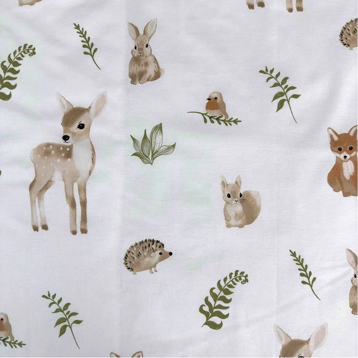 Weiche Kinderbettwäsche aus Baumwolle – 100x135 cm Bettbezug & 40x60 cm Kissenbezug – Bild 2