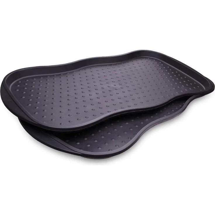 ONDIS24 Schuhabtropfschale Schuhabtropfschale Set Schuhablage Universalablage (2-tlg), 76 x 38 cm Kofferraumwanne