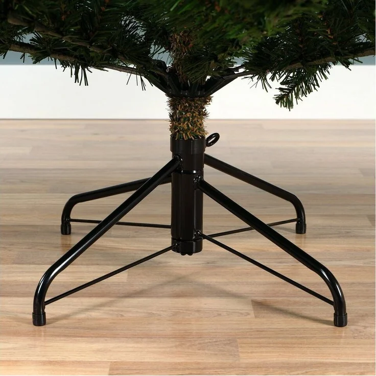Everlands Weihnachtsbaum Grandis 150cm mit weichen Nadeln grün – Bild 3