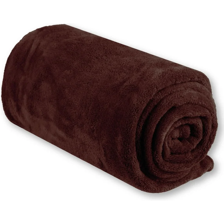 Kuscheldecke 220cm x 240cm braun - hot chocolate – Bild 4