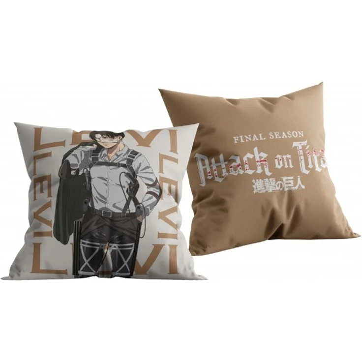 Attack on Titan Dekokissen Kuschelkissen (1 Stk.) 40 x 40 cm aus Polyester