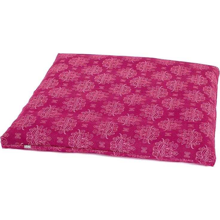 bodhi Meditationskissen Maharaja Collection: Meditationsmatte ZABUTON, berry