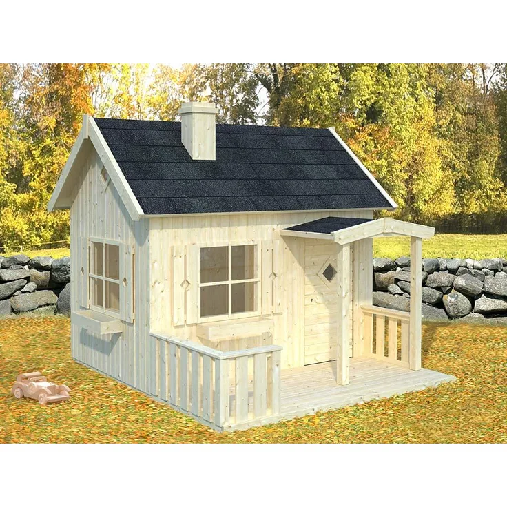 PALMAKO Spielhaus Otto naturbelassen