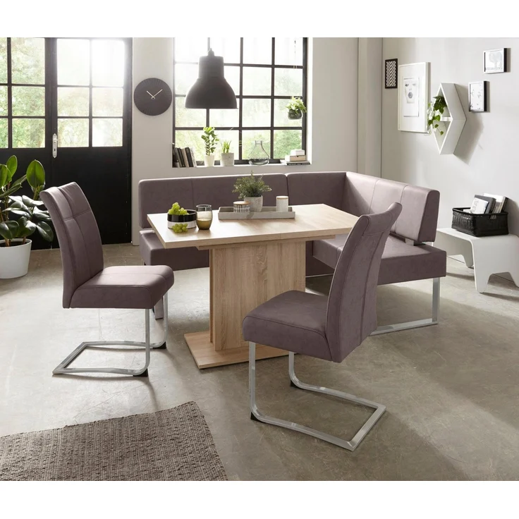 Home affaire Eckbank Rab, in 2 Breiten (180 oder 200 cm), Bezug in verschiedenen Qualitäten – Bild 2