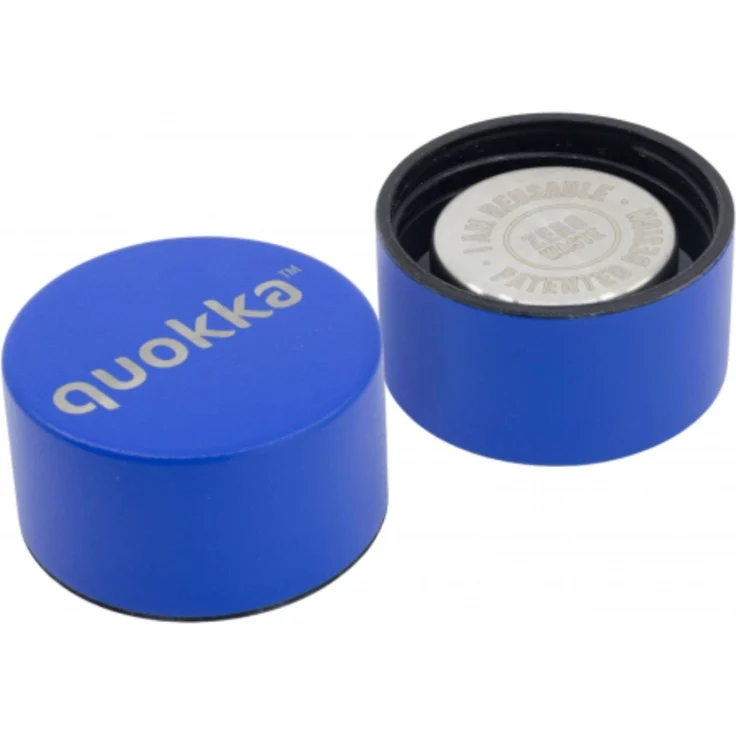 Quokka Pride Ultramarine Edelstahl Trinkflasche isoliert 630 ml Thermoflasche – Bild 2