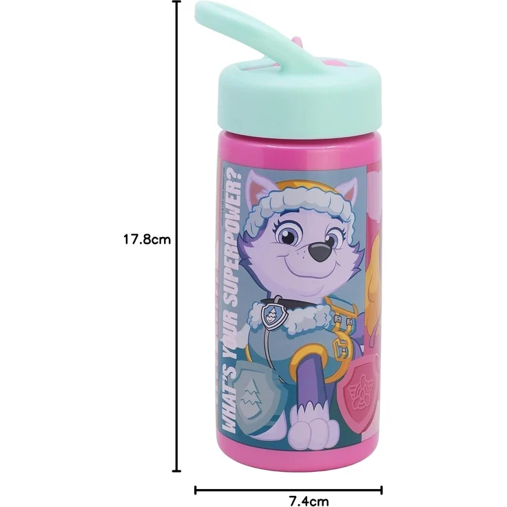 Paw Patrol Kinder Wasserflasche 410 ml für Alltag Schule und unterwegs – Bild 4