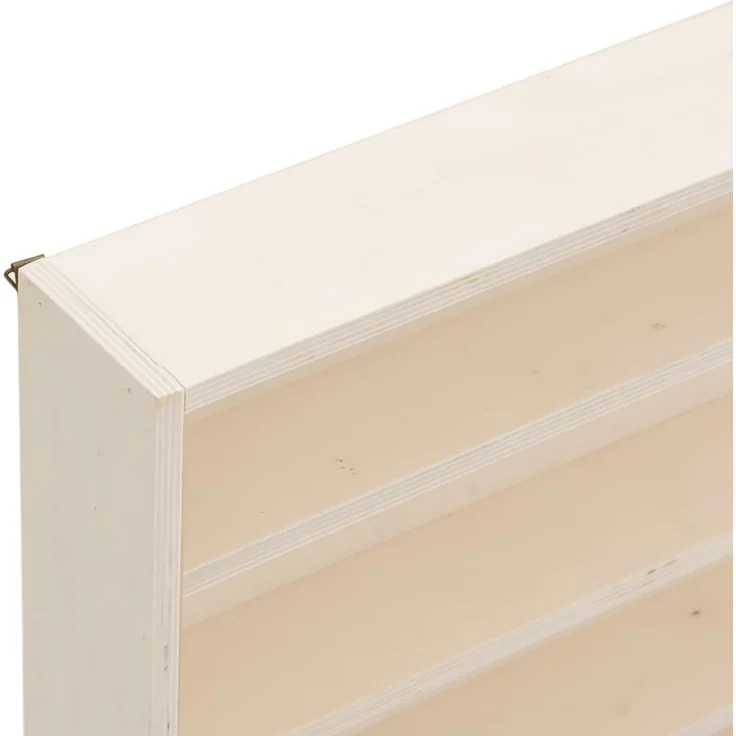 vidaXL Sammlervitrine aus Holz mit Türen 60 x 8,5 x 37 cm 4017386 – Bild 7