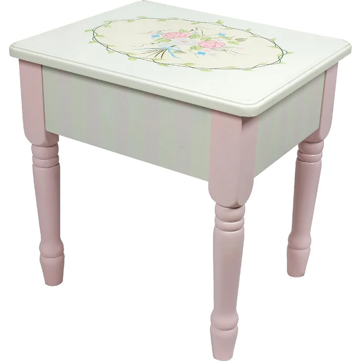 Fantasy Fields Bouquet Kids Vanity Stool with Storage (no Table) W-3843G/2 – Bild 1