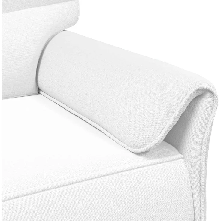 vidaXL Sofa Set 2 stk. Weiß Stoff 3424868 – Bild 7