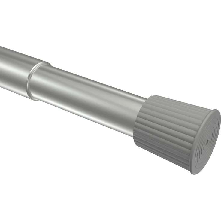 SPANNSTANGE/DUSCHVORHANGSTANGE Serrofix 125-220 cm, 26/23 mm Ø Silbergrau – Bild 1