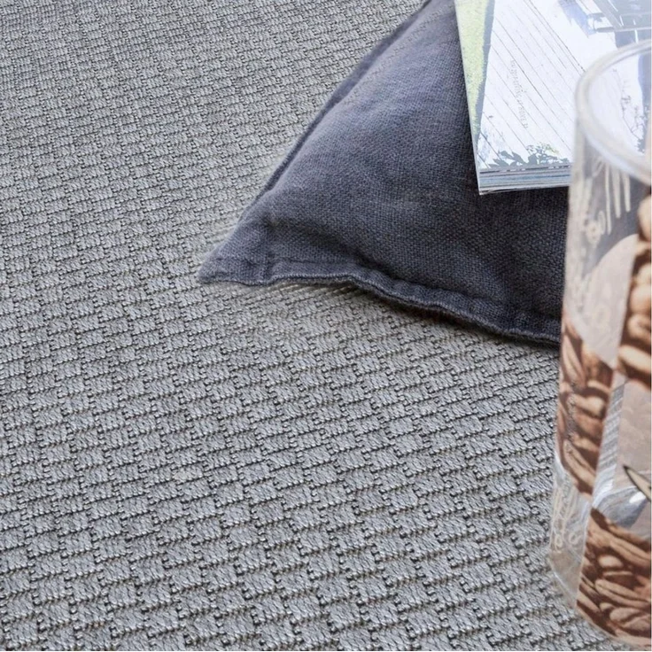 Paco Home Teppich Timber 125, rechteckig, Höhe: 4 mm, Flachgewebe, Sisal Optik, auch als Läufer, In- und Outdoor geeignet – Bild 3