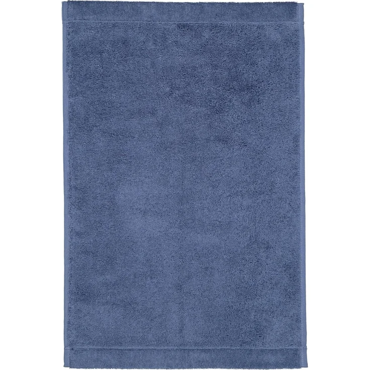 CAWÖ Gästetuch - Lifestyle, Walkfrottier, Baumwolle, einfarbig Nachtblau 30x50cm – Bild 2