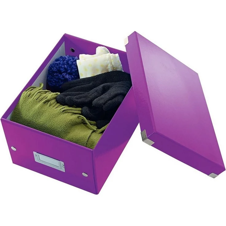 Leitz Ablagebox Click & Store A5 violett – Bild 2