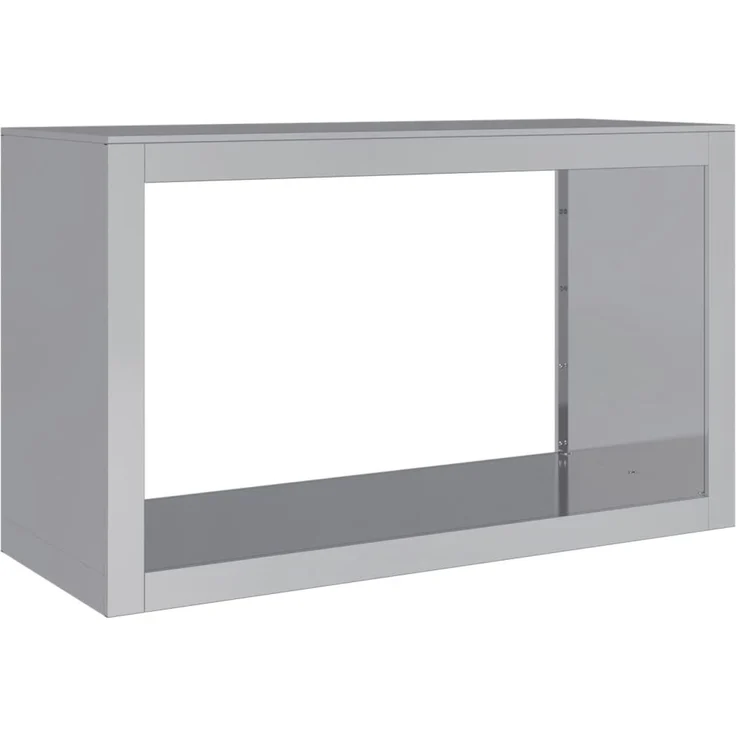 vidaXL Brennholzregal 100x40x60 cm Verzinkter Stahl 850987 – Bild 1
