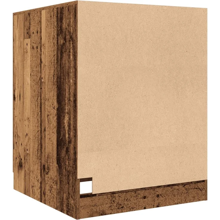 vidaXL Waschmaschinenschrank Altholz-Optik 70,5x71,5x91,5 cm 856640 – Bild 5
