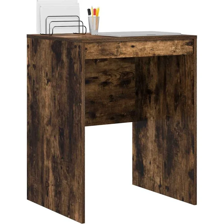 vidaXL Schreibtisch Geräucherte Eiche 60 x 50 x 76 cm 869414 – Bild 2