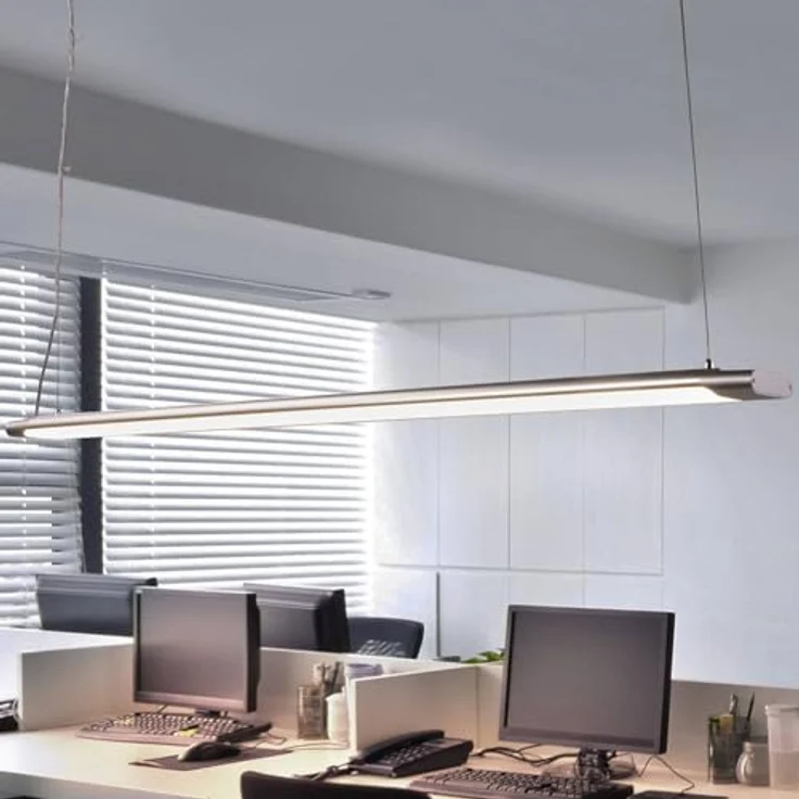 Arcchio LED Vinca, 1-flammige Arbeitszimmerleuchte aus Aluminium, moderne Deckenstrahler mit eingebautem Leuchtmittel – Bild 2