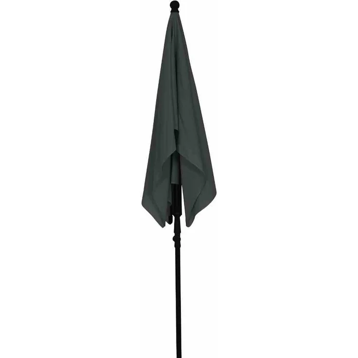 City Mittelstockschirm anthrazit/grau 140x210cm – Bild 6
