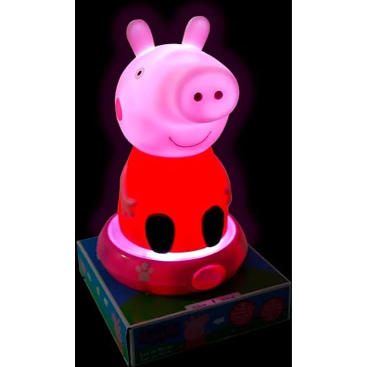 KIDS LICENSING Peppa Pig Figur-LED-Lampe, mehrfarbig, Nachtlicht für Kinderzimmer – Bild 5