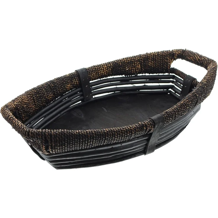 Schale Schiffchen Tischschale Dekoschale Obstschale Obstkorb Schüssel Füllkorb – Bild 1