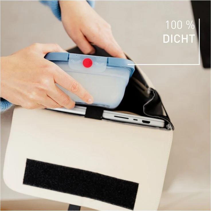 Emsa Frischhaltedose oneClick, Polyprophylen (PP), (Set, 3-tlg), verschlossen mit nur 1 x Klick, 100% dicht, made in Germany – Bild 3