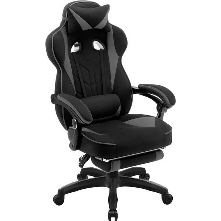 Woltu Gaming-Stuhl (1 St), atmungsaktiver Stoff, Bürostuhl ergonomisch – Bild 4