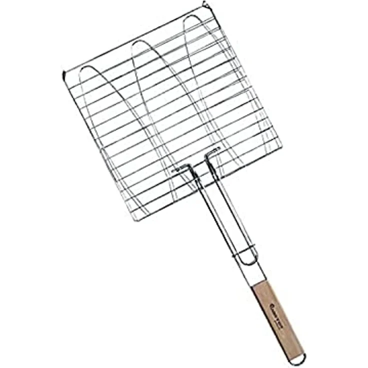 Master Grill & Party Grillrost für Fisch dreifach 28 x 28 cm (MG282) – Bild 1