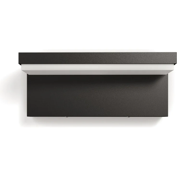 Philips LED Außenwandleuchte Bustan anthrazit warmweiß – Bild 4