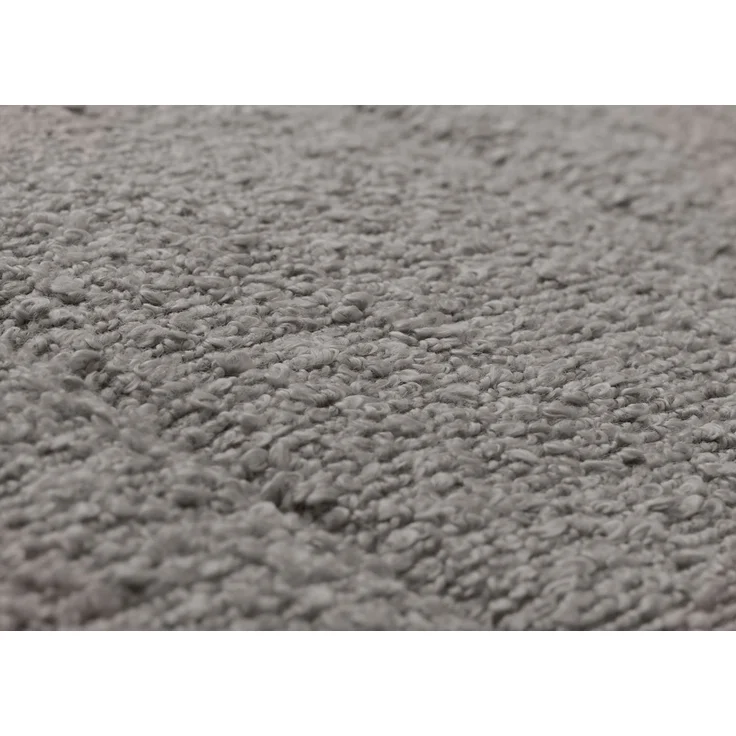 Schaukelstuhl HWC-K10, Relaxsessel, Holz FSC® Stoff/Textil Bouclé (450g/m²) ~ grau, Gestell Walnuss-Optik – Bild 4