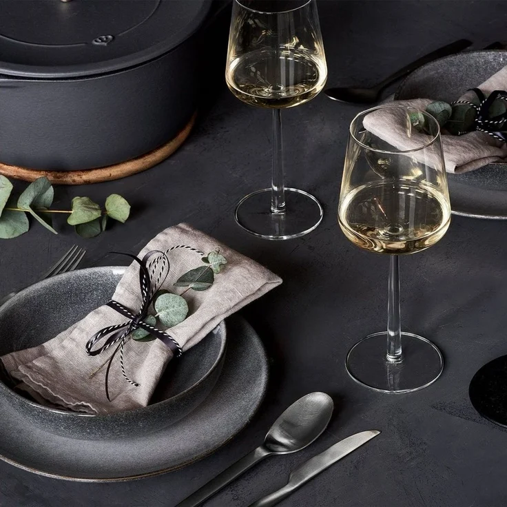 Springlane Geschirr-Set Misty Cliff, Steingut, in verschiedenen Ausführungen und Sets, Steingut, robust, kratzfest, 2er-Set Teller – Bild 3