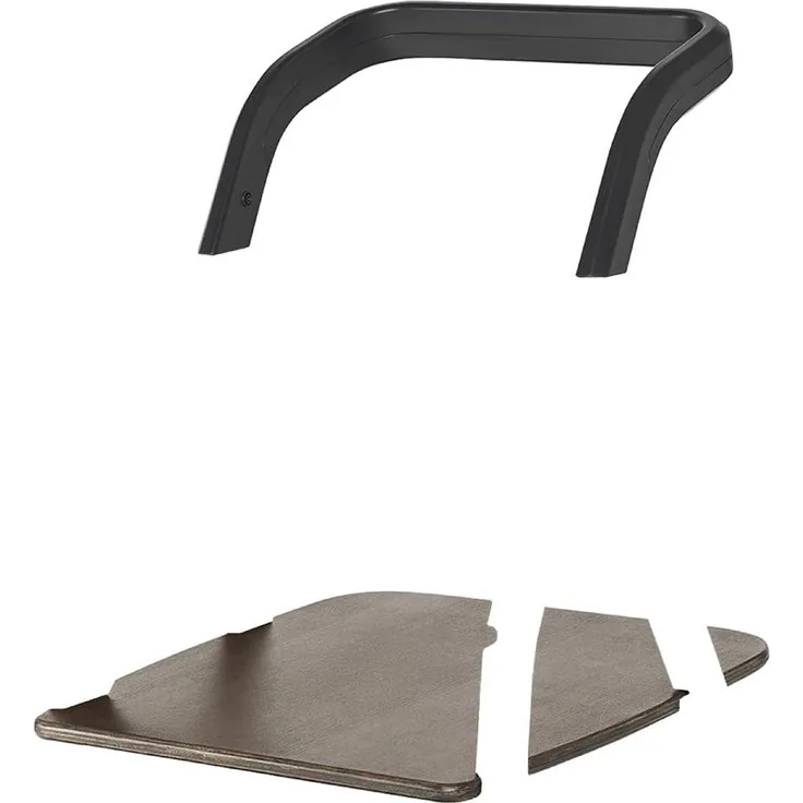 Ergobaby Evolve Kitchen Helper, Zubehör für den Ergobaby Evolve Hochstuhl, Küchenhelfer für Kleinkinder Mitwachsend ab ca. 2 Jahren bis max. 45,3 kg, Dark Wood