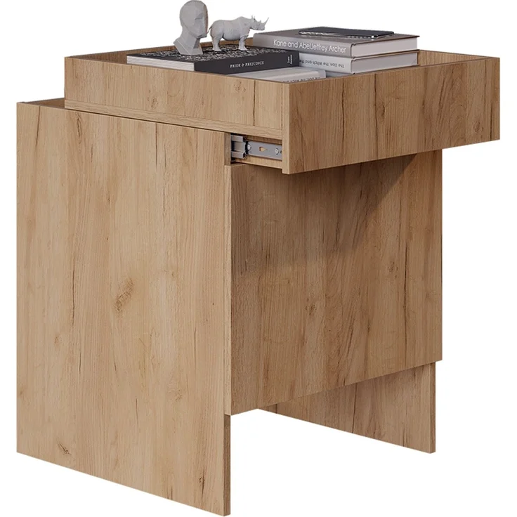 Saugroboterschrank Dustin Goldkraft Eiche 50 x 67.5 cm mit 1 Tür Vicco – Bild 6